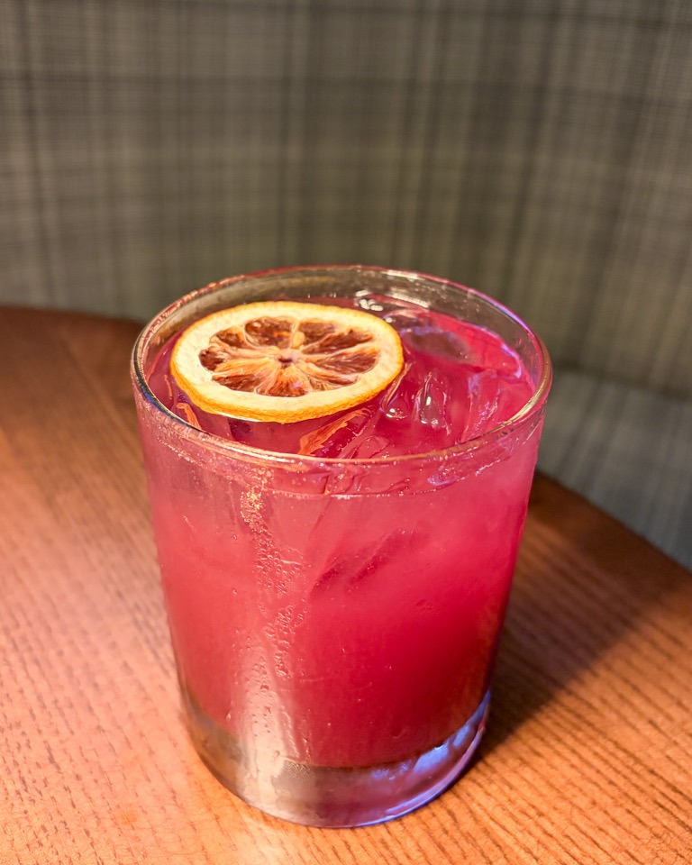 Stratosphere Blues — honey-sage bourbon weekend cocktail